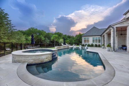 Natural pool by the creek