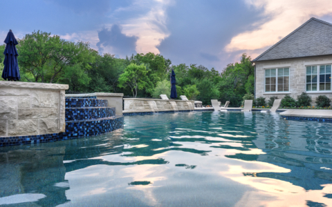 Natural pool by the creek