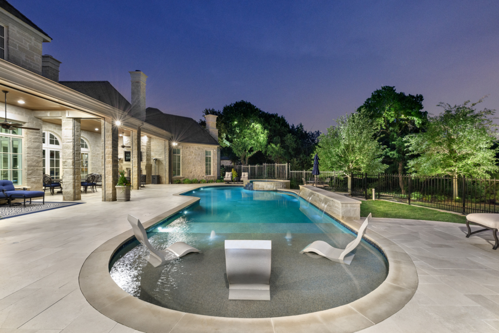 Natural pool by the creek