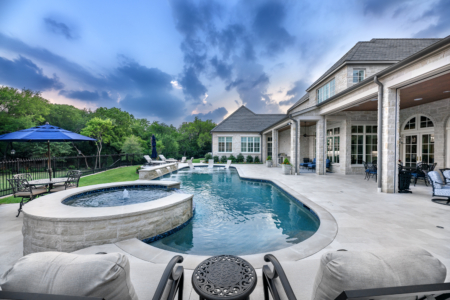 Natural pool by the creek
