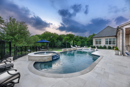 Natural pool by the creek