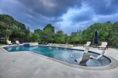 Natural pool by the creek