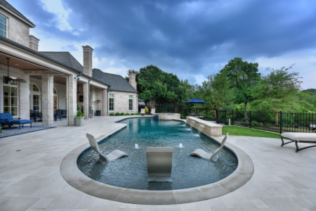 Natural pool by the creek