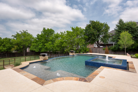 Natural negative edge pool