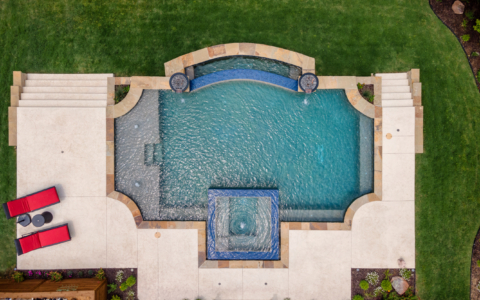 Natural negative edge pool