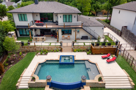 Natural negative edge pool