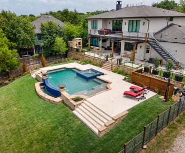 Natural negative edge pool