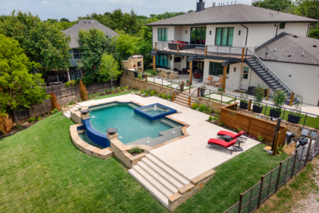 Natural negative edge pool